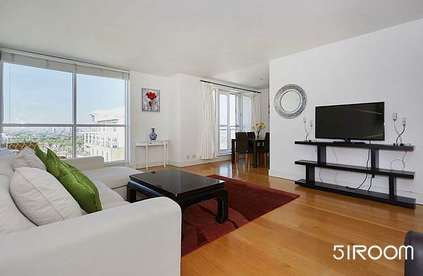 2 Bed Flat - Eaton House 主卧